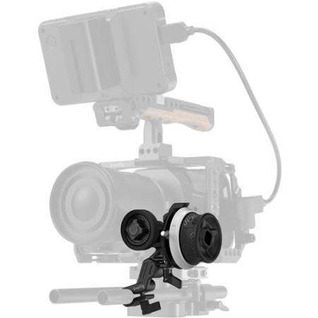 SmallRig 3010D - zestaw, system mini Follow Focus F40 - przykład użycia